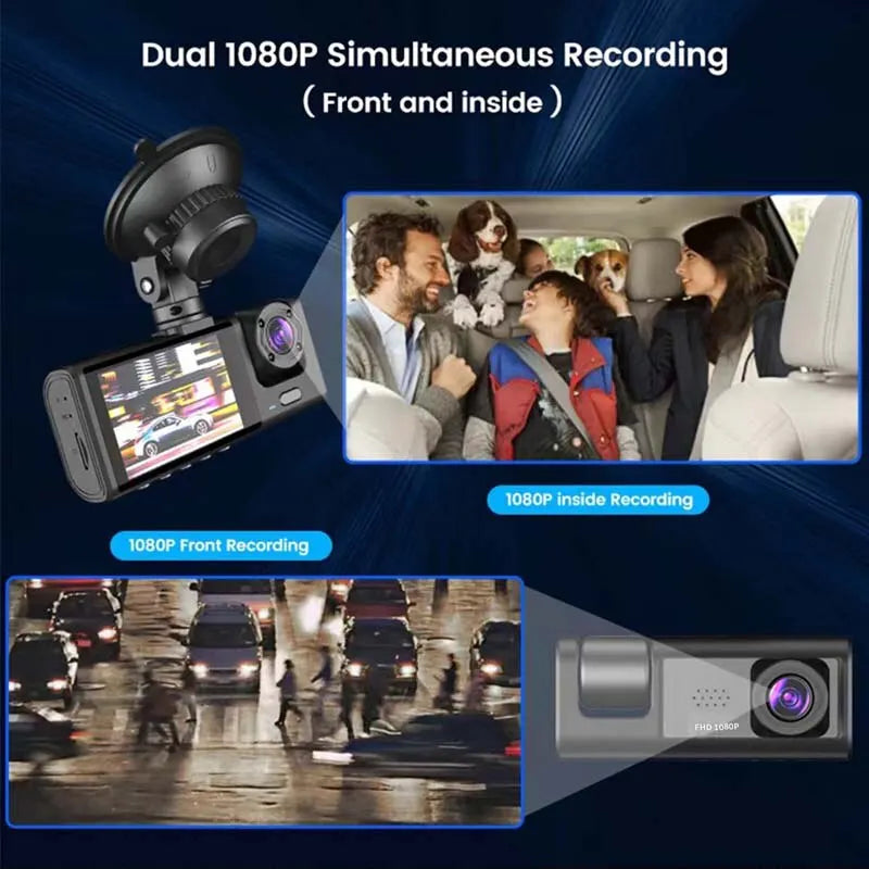 1080P Dash Cam W/Night Vision