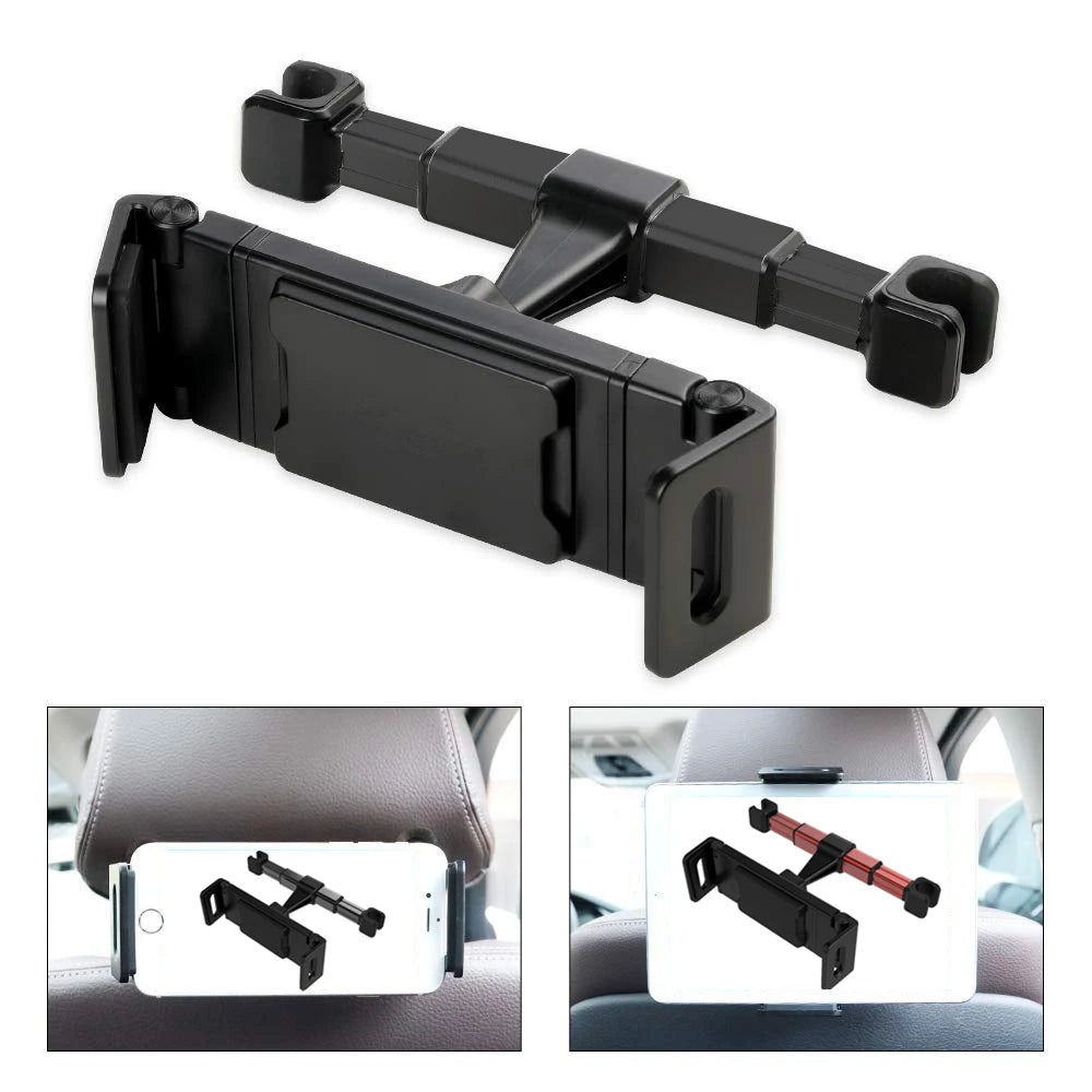 Tablet & Phone Holder Back Seat Headrest