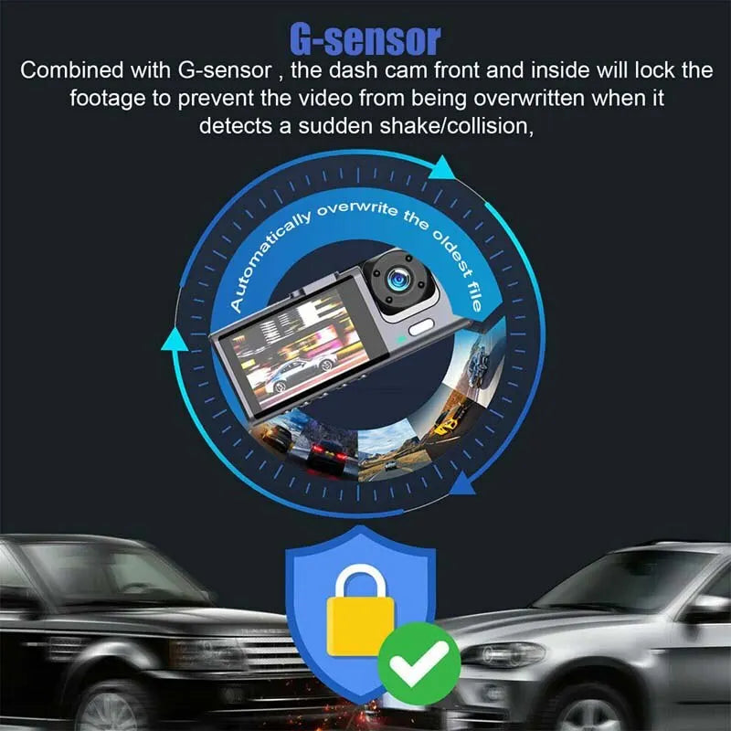 1080P Dash Cam W/Night Vision