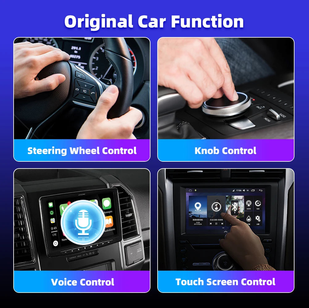 Wireless CarPlay and Android Auto AI Box