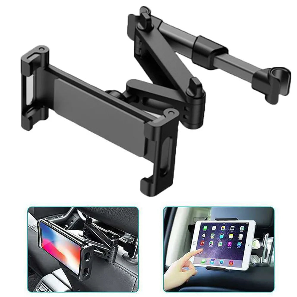 Tablet & Phone Holder Back Seat Headrest