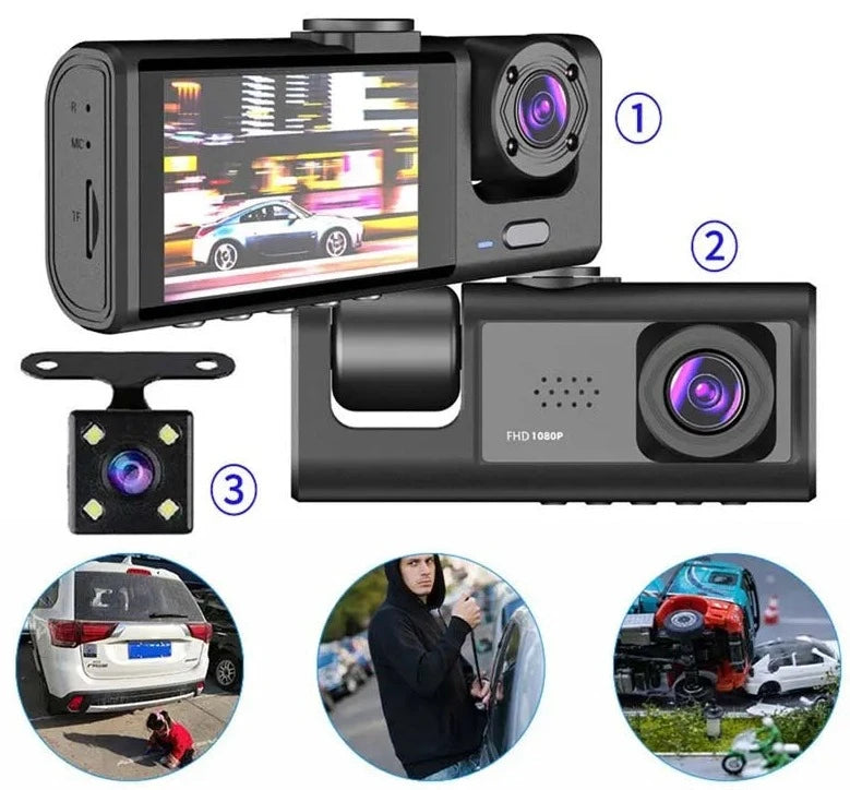 1080P Dash Cam W/Night Vision