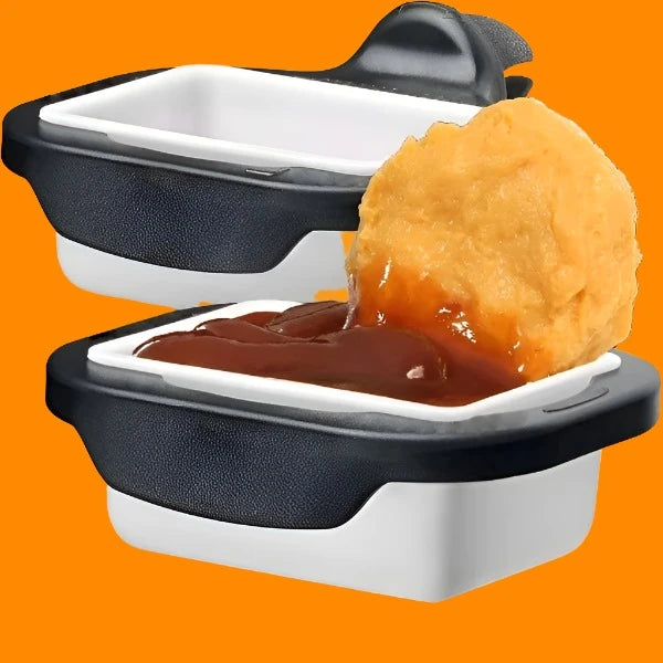 Set of Fast Food Sauce Holders