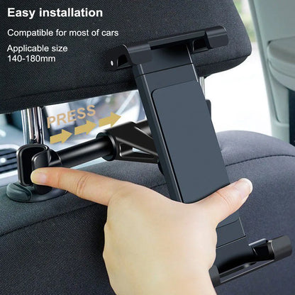 Tablet & Phone Holder Back Seat Headrest